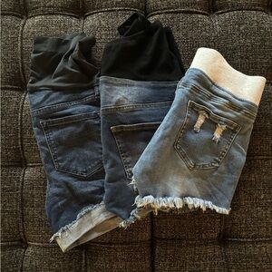 Maternity shorts
